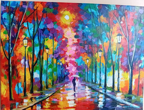 Leonid afremov oil on - -,