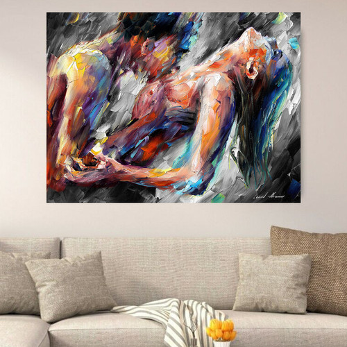 Leonid afremov passion - passion, b&w