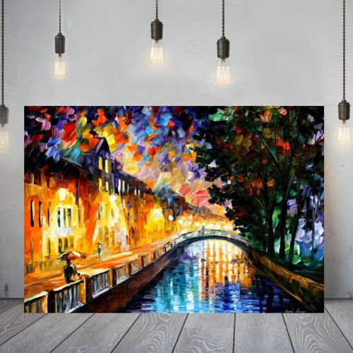 Leonid afremov evening - afremov,