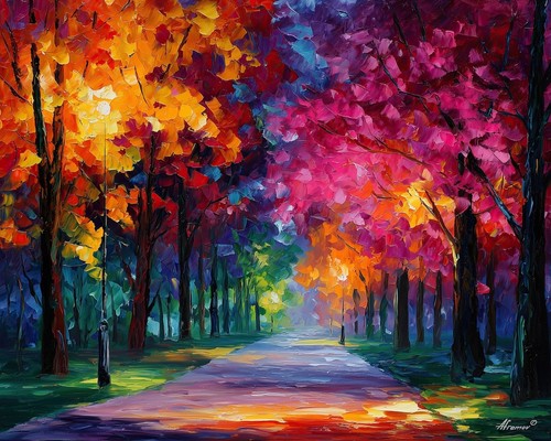 Leonid afremov path - leonid, harmony