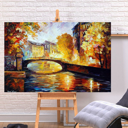 Leonid afremov fall evening - fall,