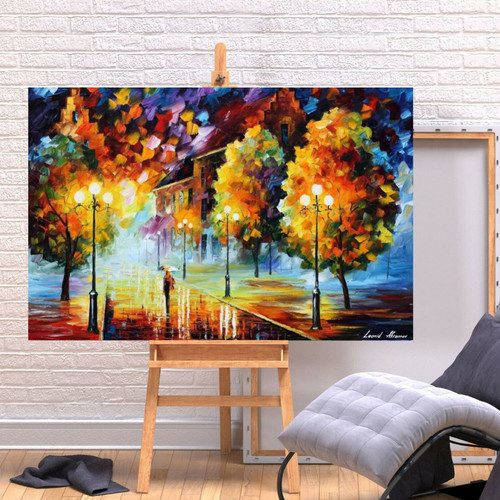 Leonid afremov city sleeps - leonid,